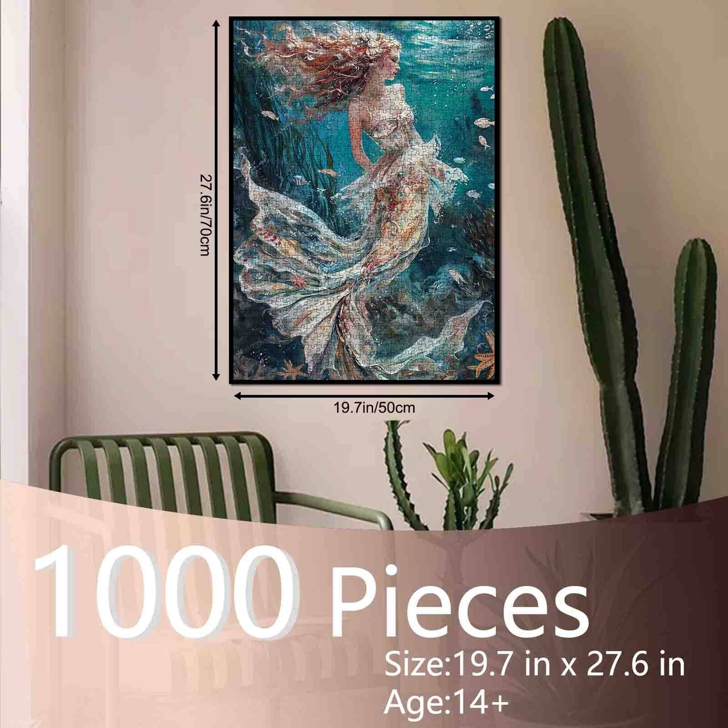 Graceful Mermaid Jigsaw Puzzle