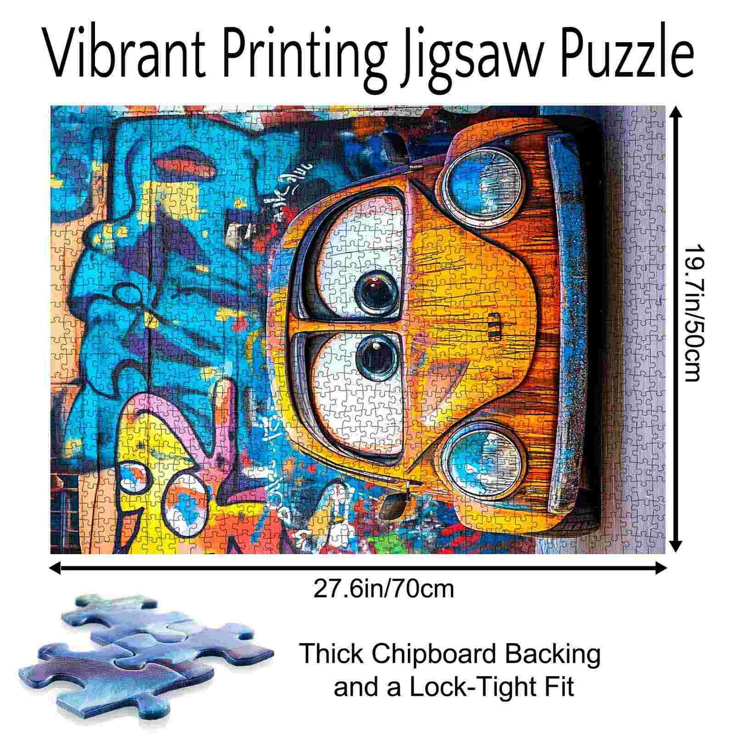 Graffiti Beetle Buddy Jigsaw Puzzle