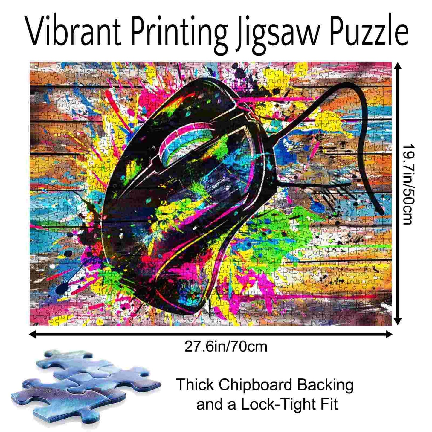 Graffiti Gaming Mouse Jigsaw Puzzle