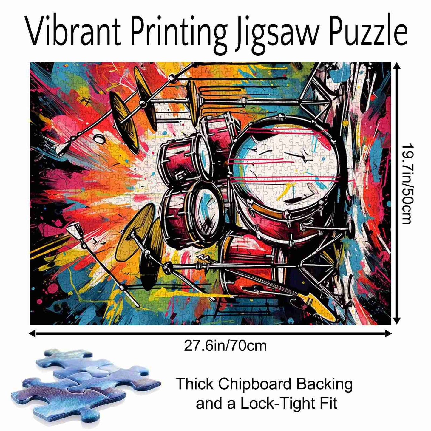 Graffiti Drums Jigsaw Puzzle