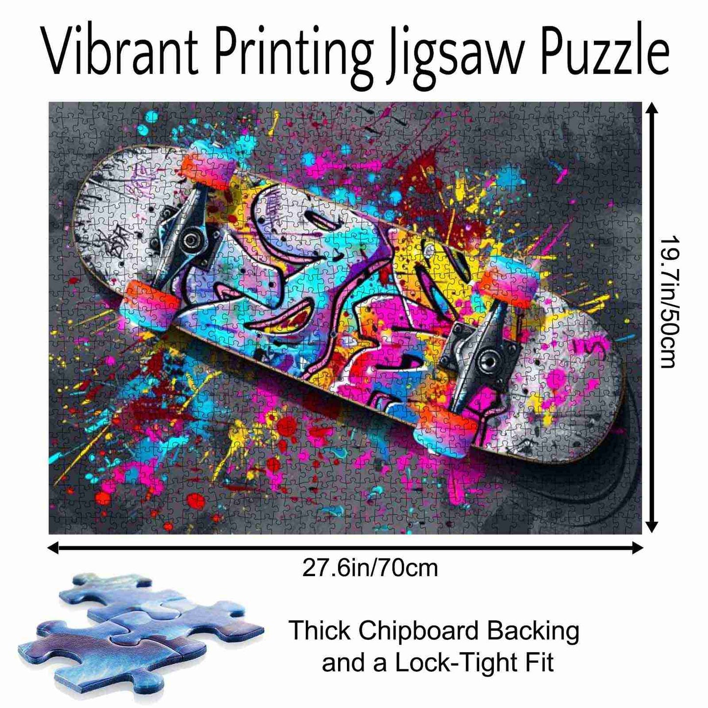 Graffiti Skateboard Jigsaw Puzzle