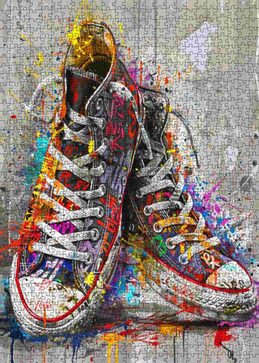 Graffiti Sneakers Jigsaw Puzzle