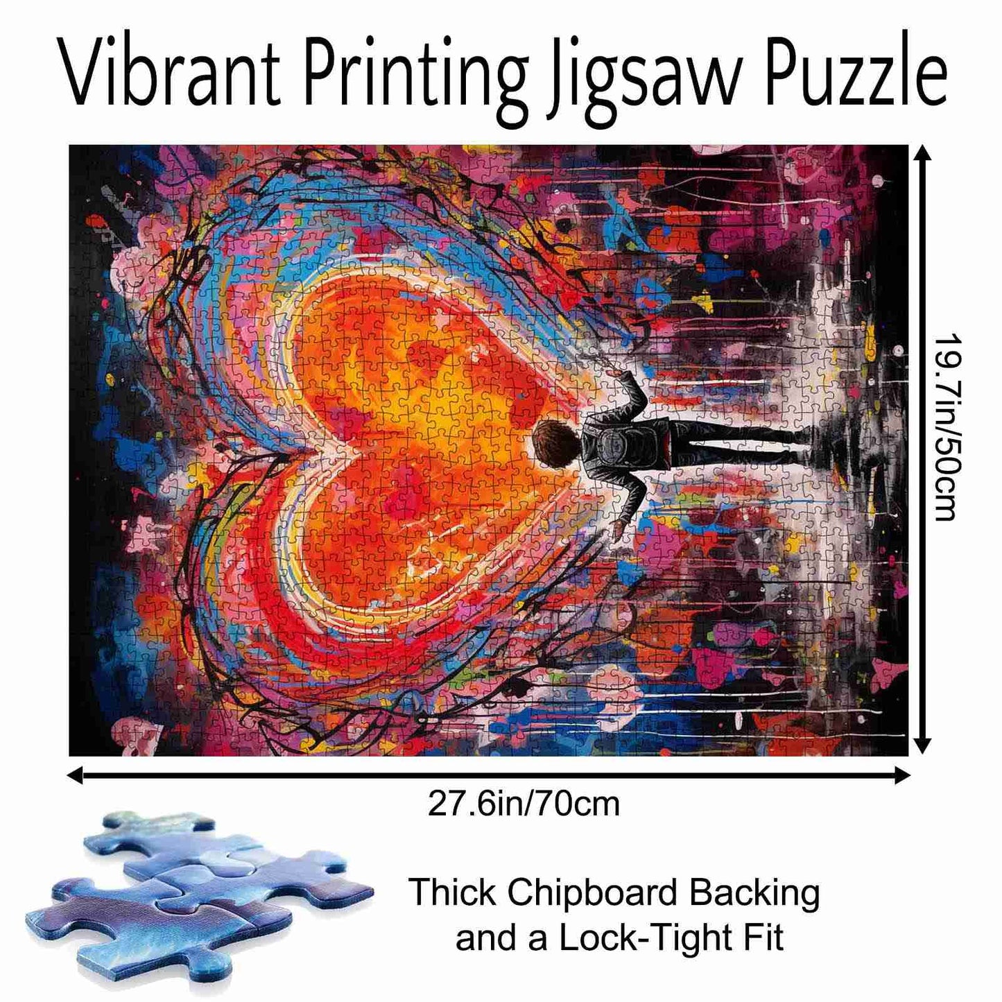 Heart of Colors Jigsaw Puzzle