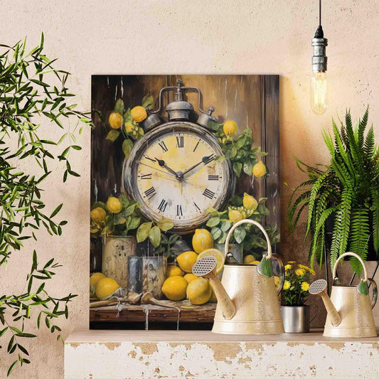 Lemon Time Still Life Paint by Numbers