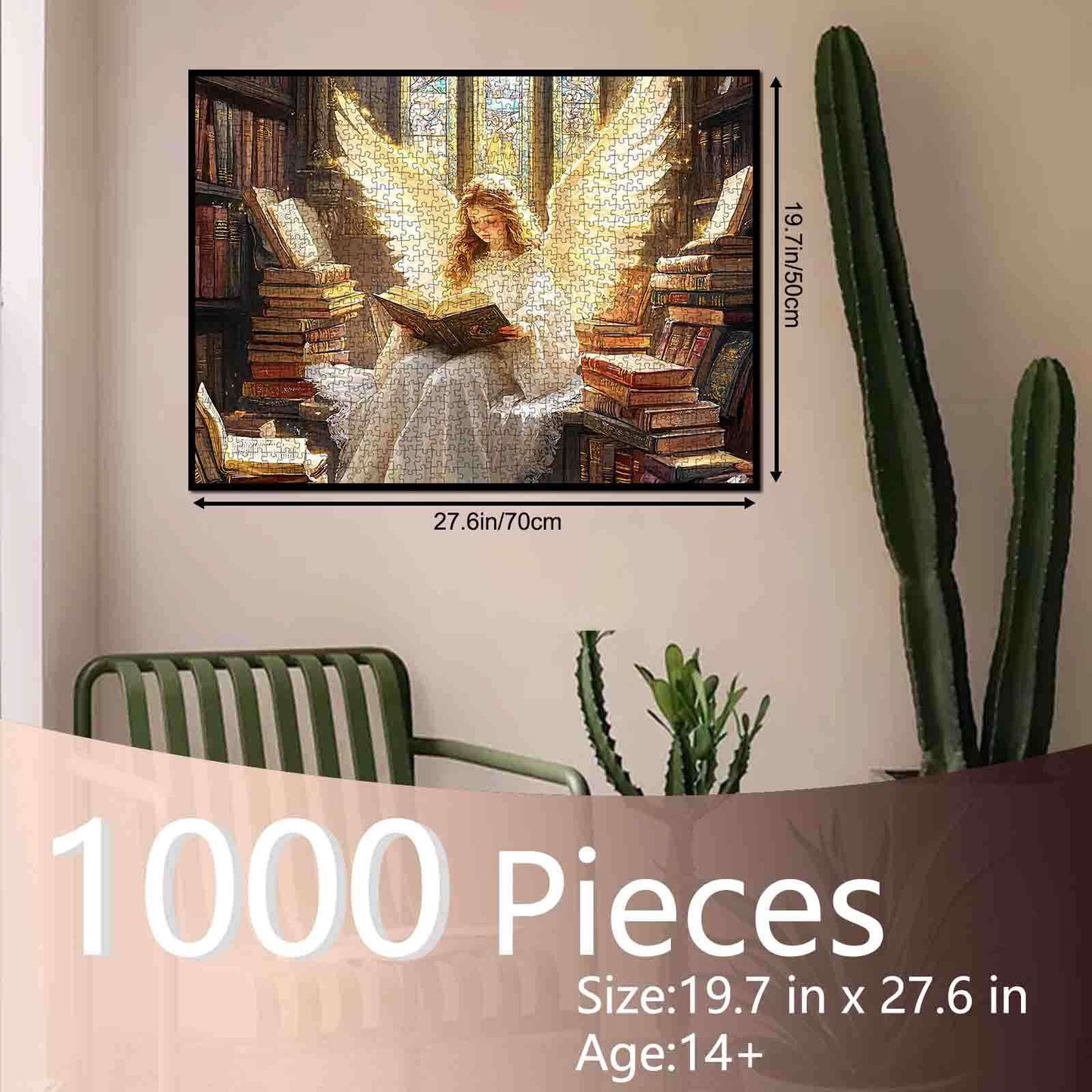 Library Angel Jigsaw Puzzles