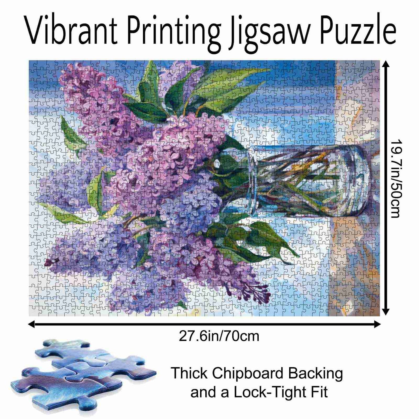 Lilac Bouquet Jigsaw Puzzles