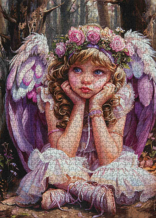 Lilac Dreams Fairy Jigsaw Puzzle