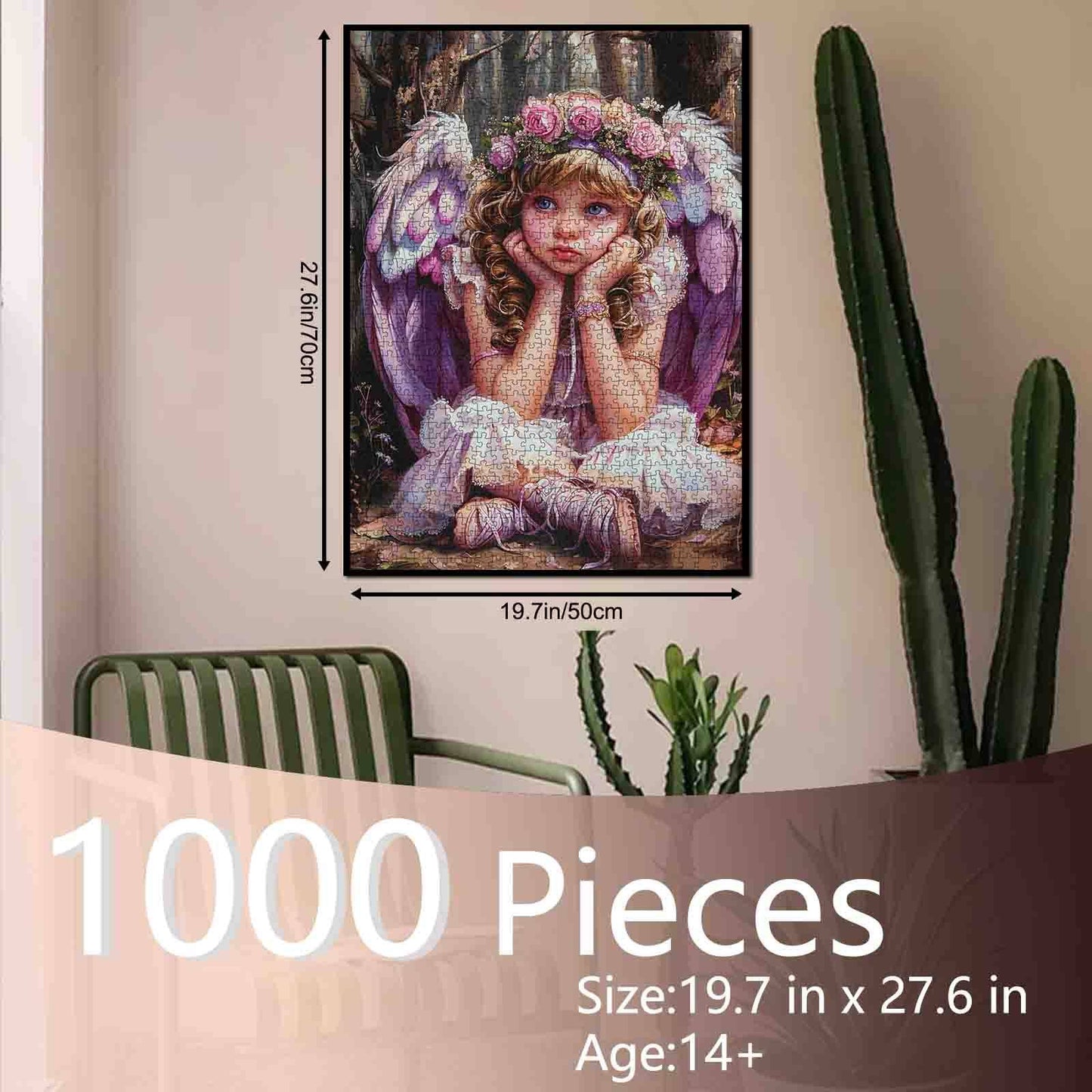 Lilac Dreams Fairy Jigsaw Puzzle
