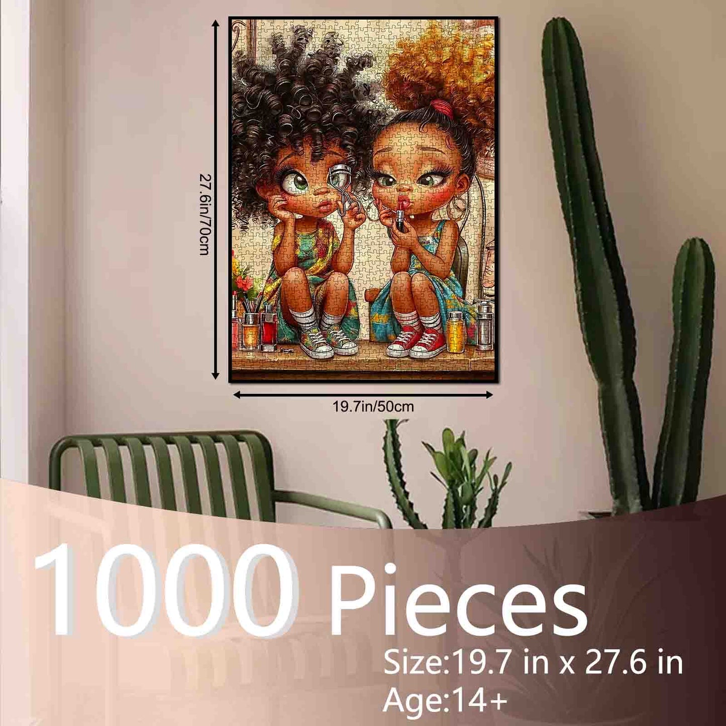 Little Beauty Salon Friends Jigsaw Puzzle