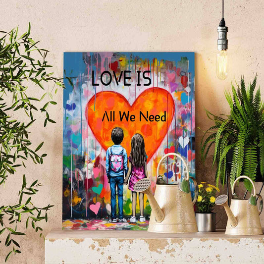 Love Is All We Need Paint by Numbers