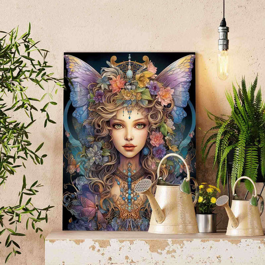 Majestic Butterfly Queen Paint by Numbers