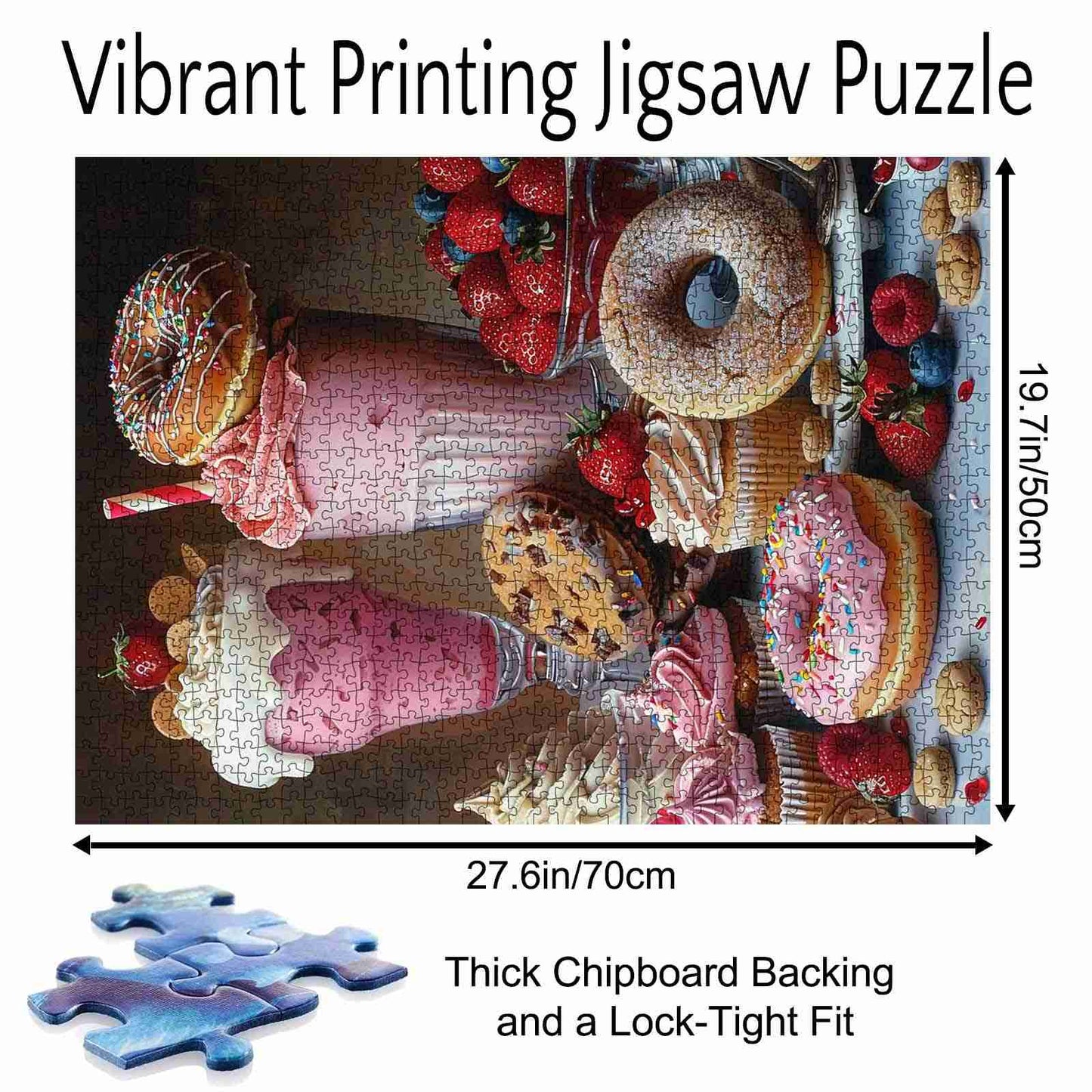 Milkshakes and Sweets Jigsaw Puzzles