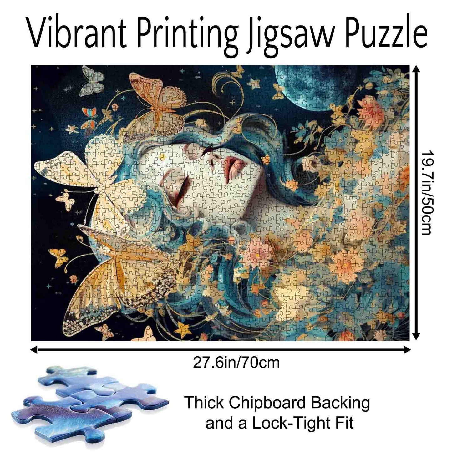 Moonlit Fairy Dreams Jigsaw Puzzle