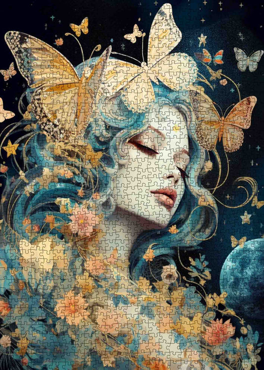 Moonlit Fairy Dreams Jigsaw Puzzle
