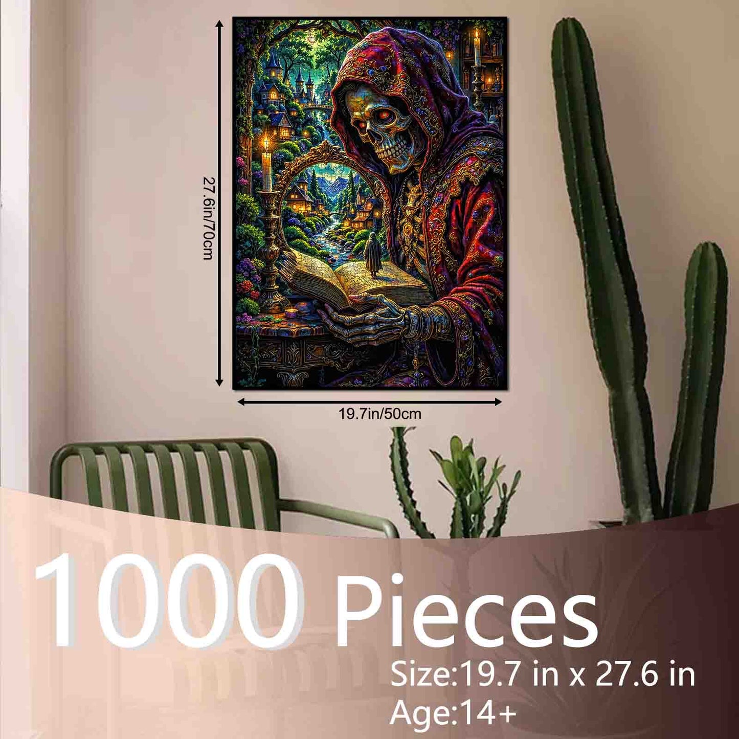 Mystic Grim Reaper Fantasy Jigsaw Puzzle