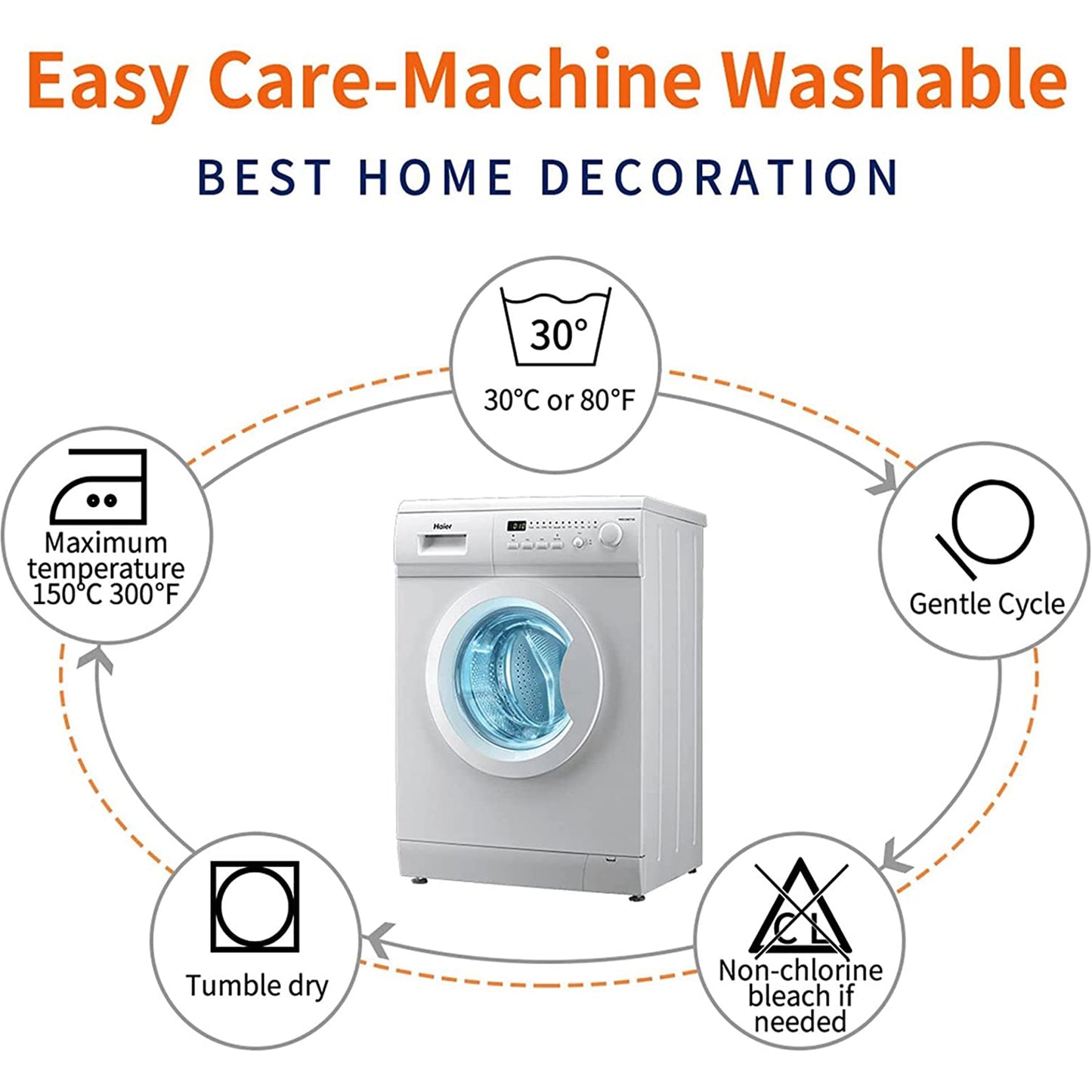 Mystic Moon Sun Boho Pillow Covers Set