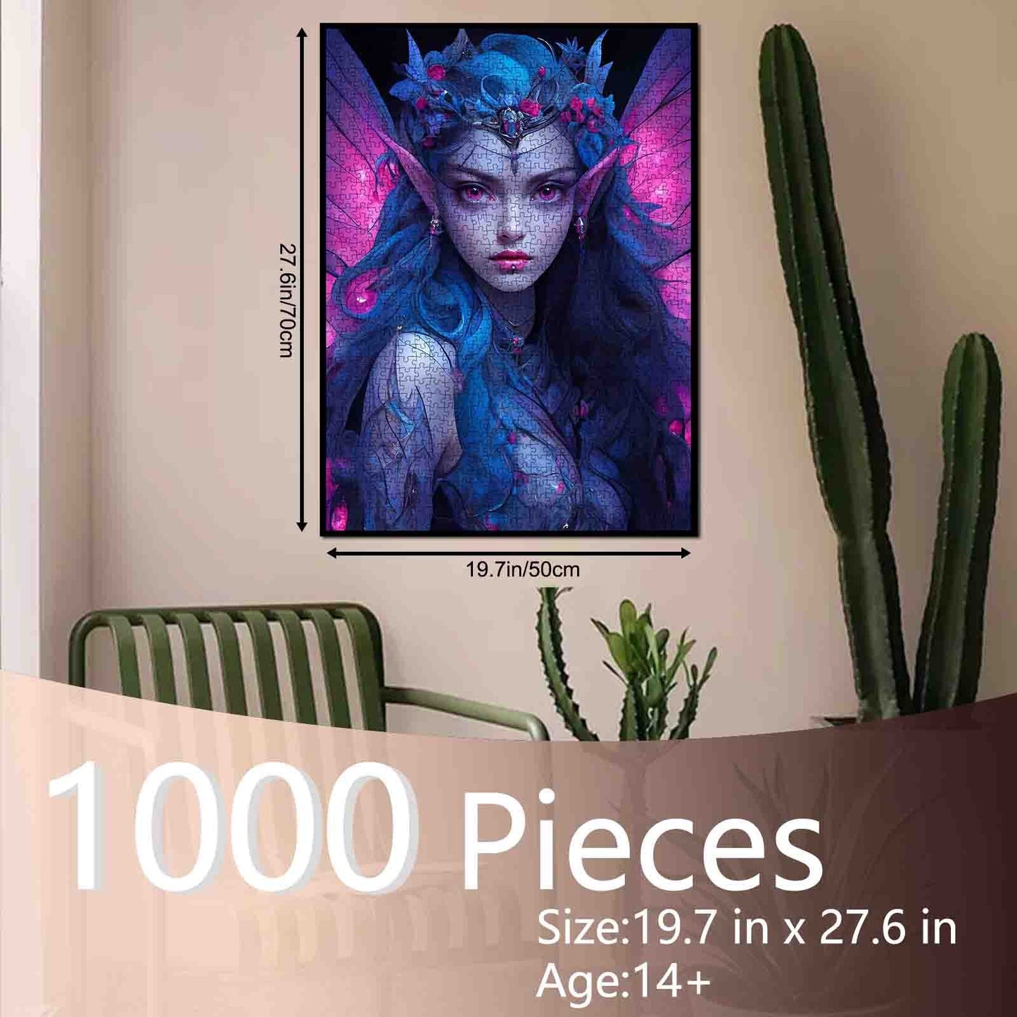 Mystical Fairy Enchantment Jigsaw Puzzle