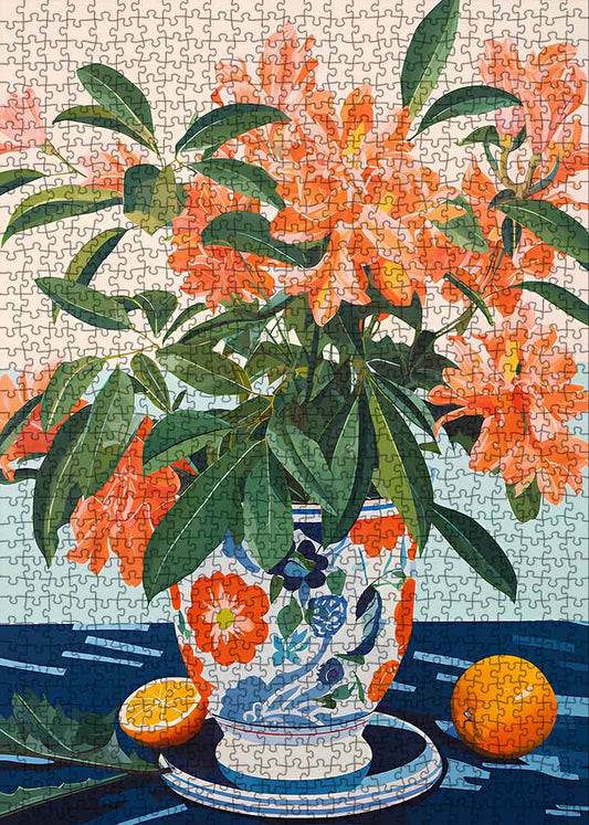 Orange Blossom Jigsaw Puzzle