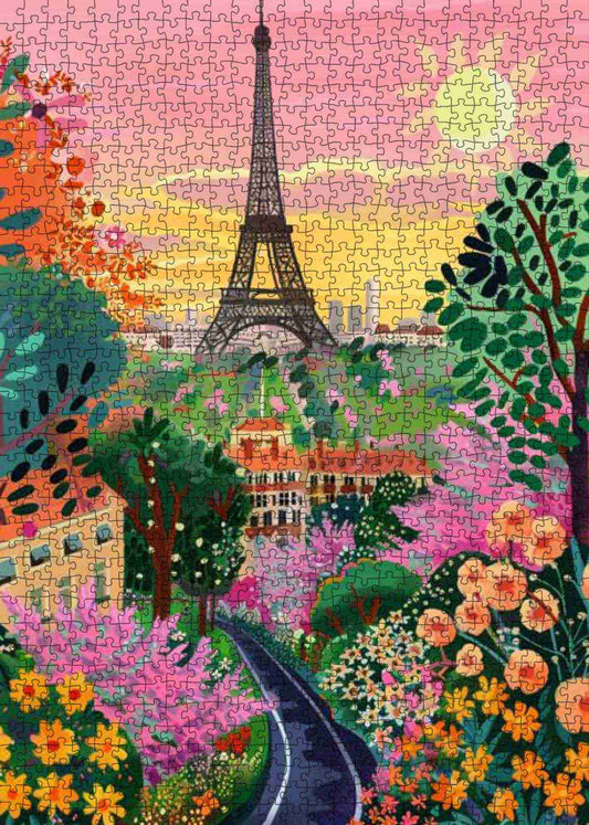 Paris in Bloom Jigsaw Puzzle