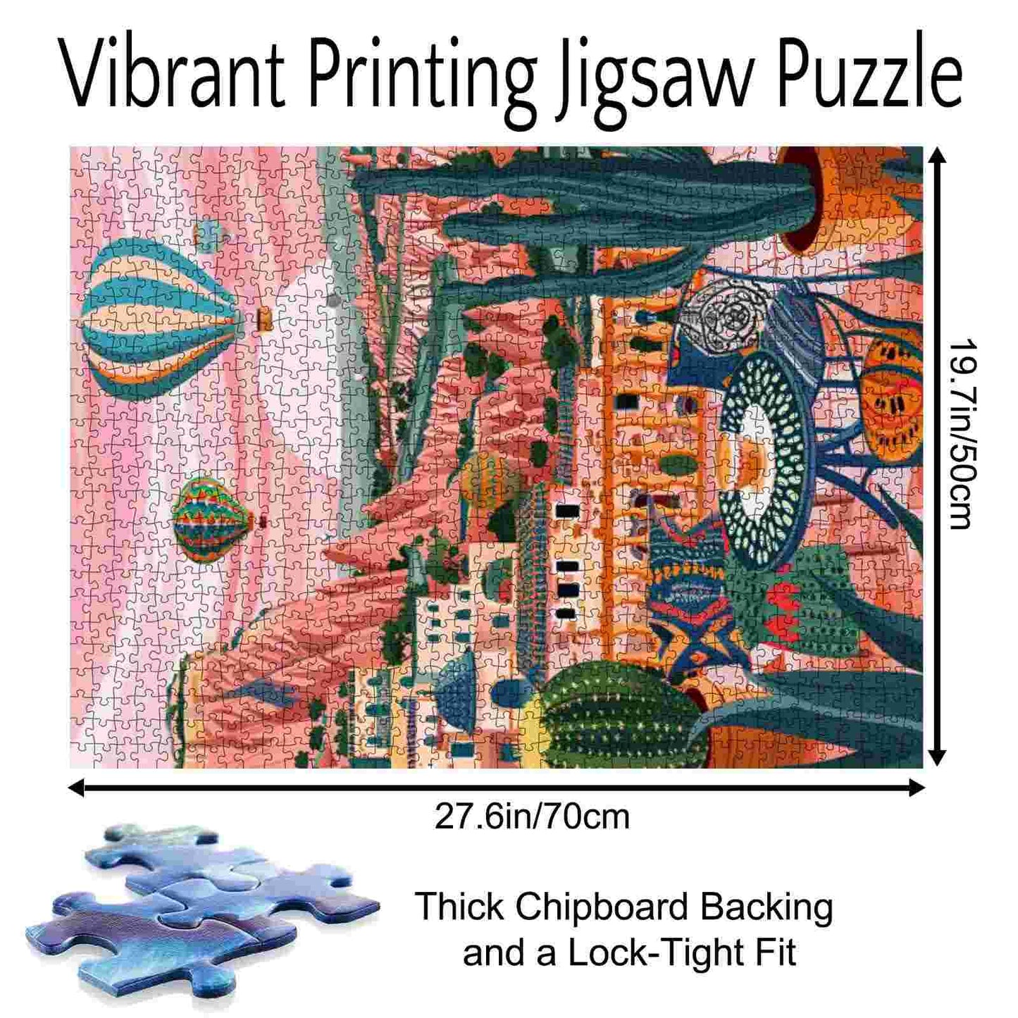 Pink Valley Escape Jigsaw Puzzle