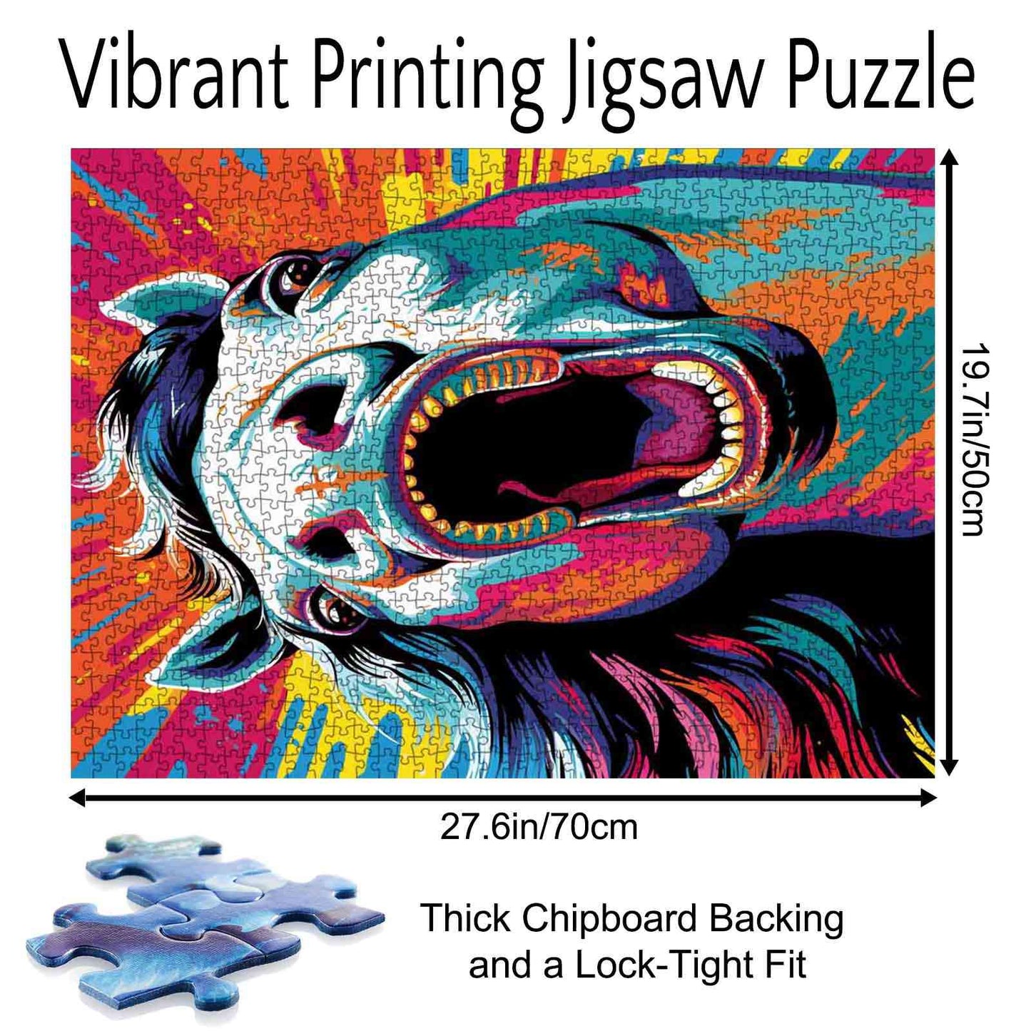 Pop Art Horse Jigsaw Puzzle