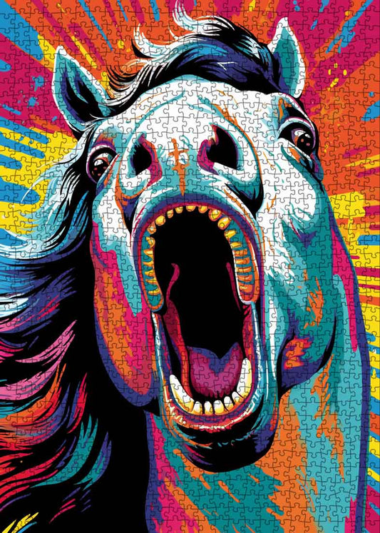 Pop Art Horse Jigsaw Puzzle