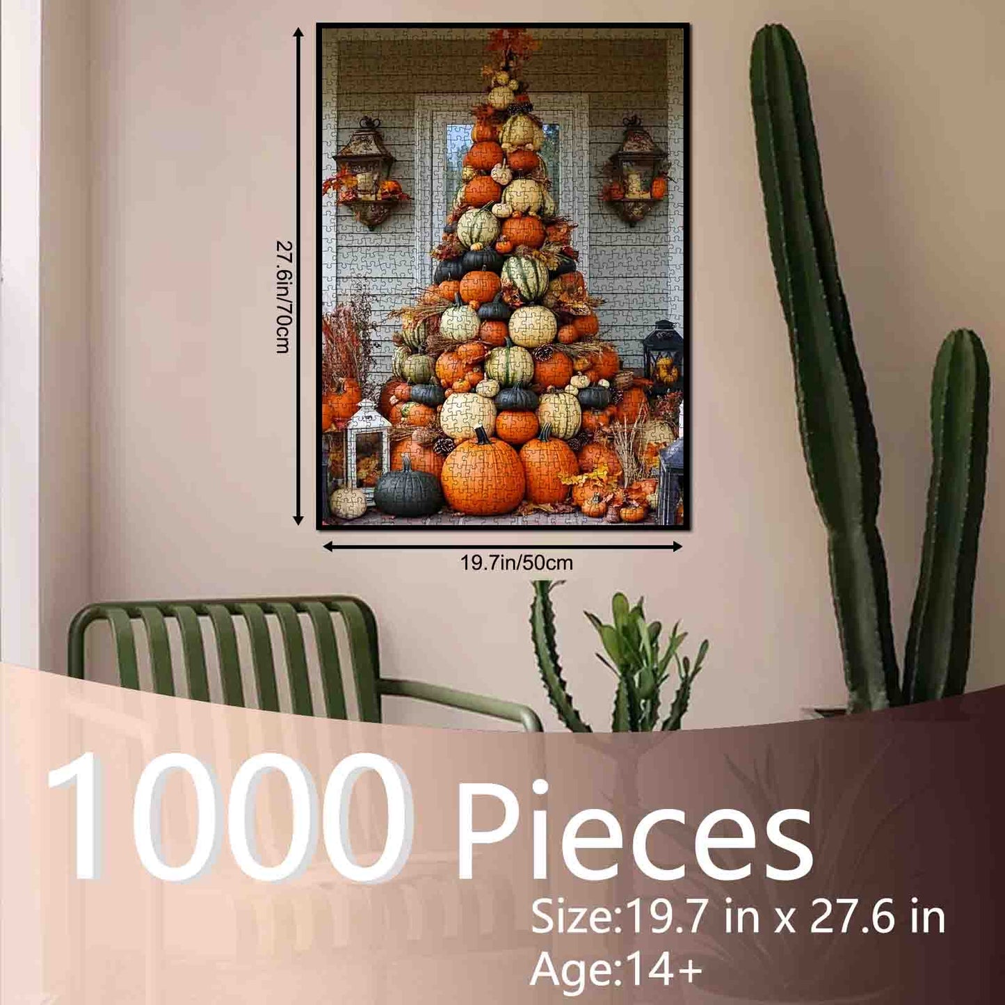 Pumpkin Harvest Tower Jigsaw Puzzle