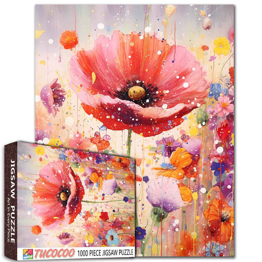 Red Poppy Jigsaw Puzzle