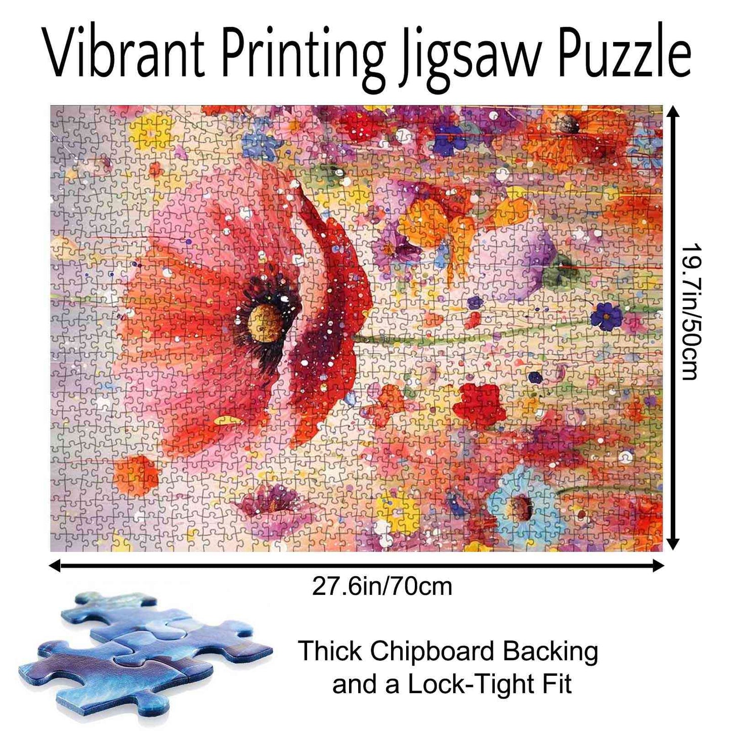 Red Poppy Jigsaw Puzzle