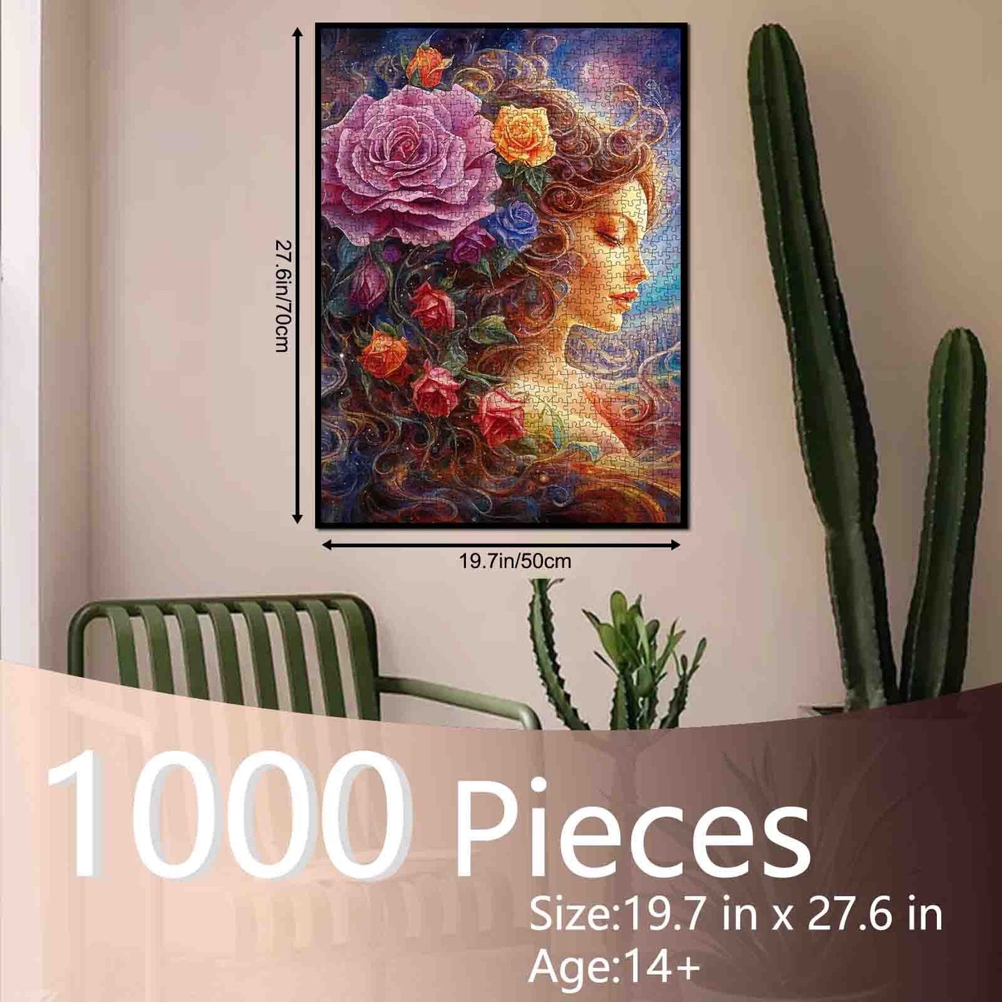 Rose Enchantress Jigsaw Puzzle