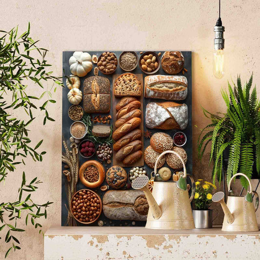 Rustic Bakery Feast Paint by Numbers