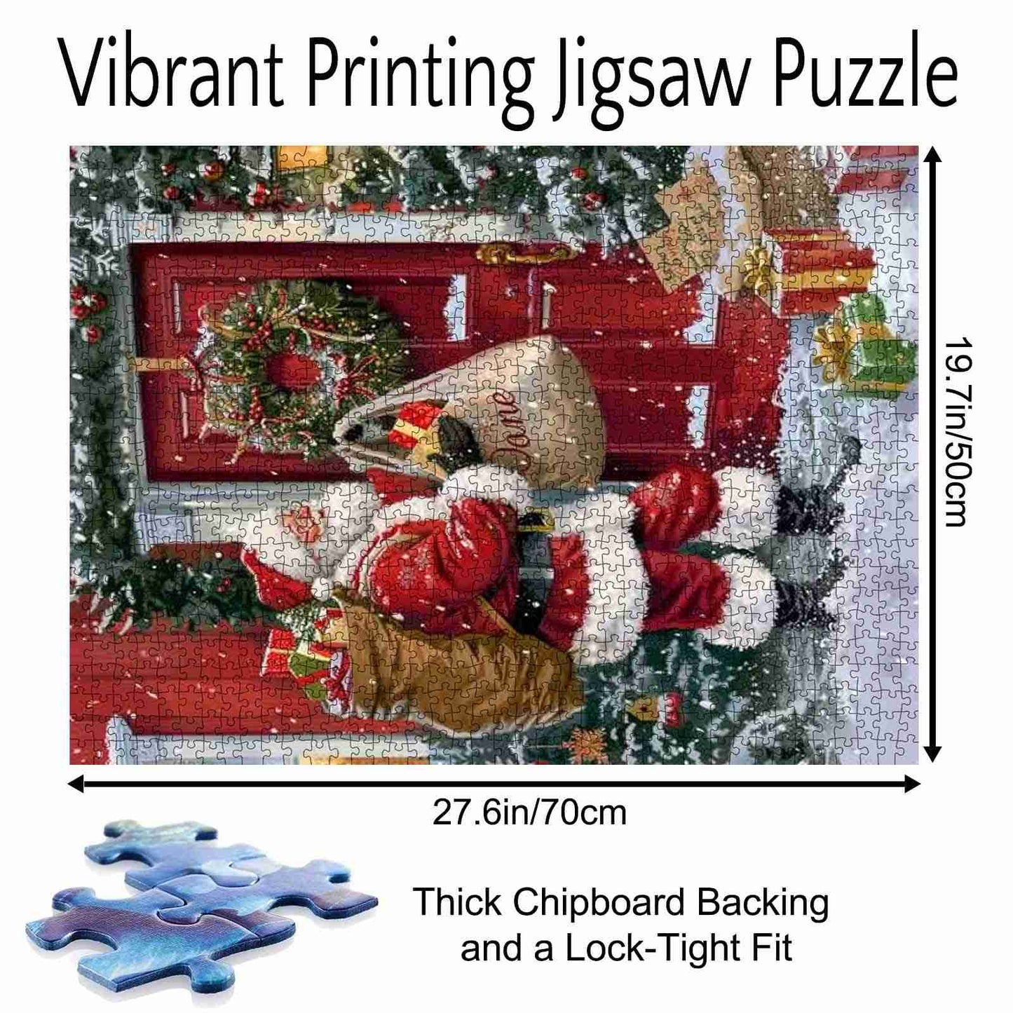 Santa Delivery by Red Door Jigsaw Puzzle