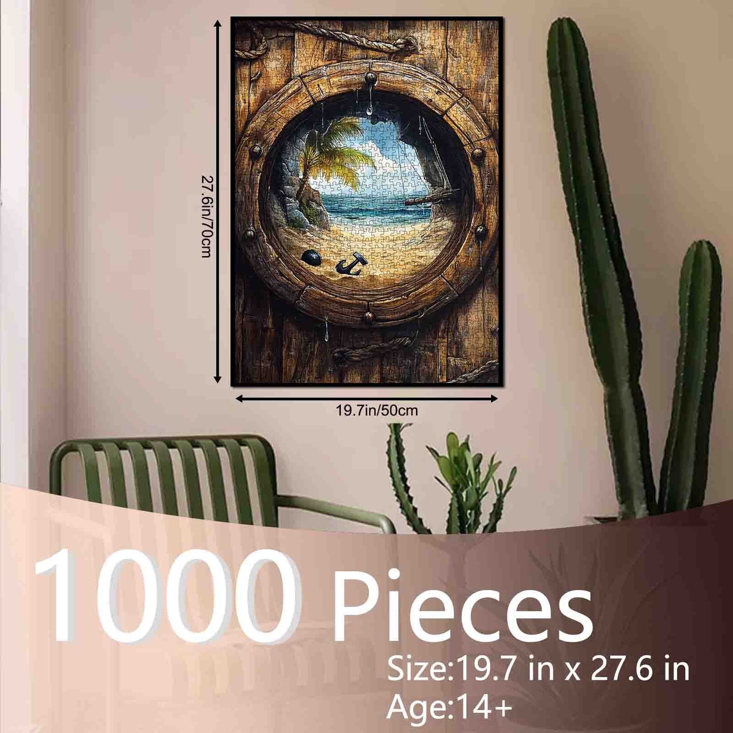 Seaside Escape View Jigsaw Puzzle