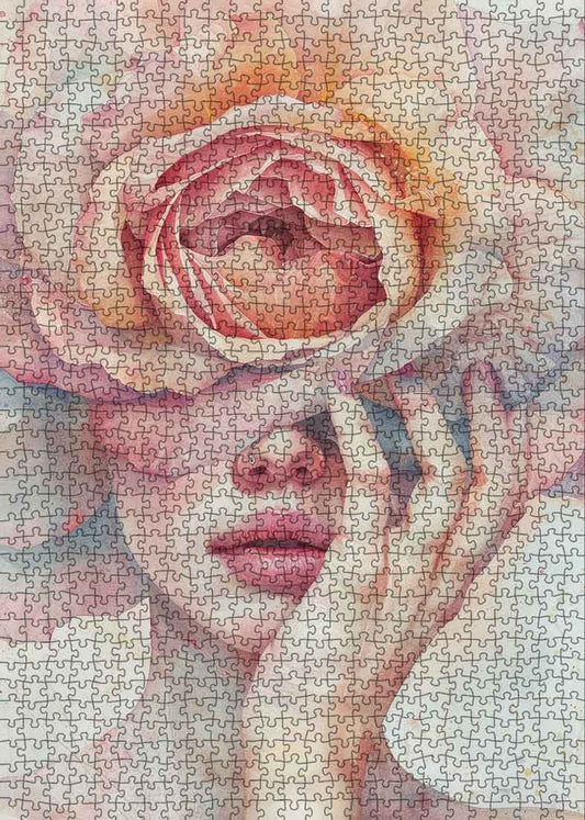 Rose Eyes Mystery Jigsaw Puzzle