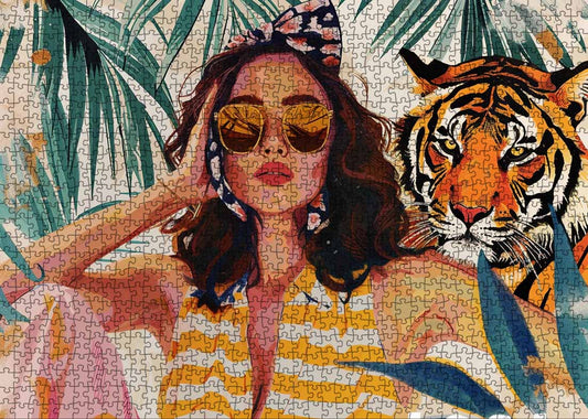 Tropical Spirit and Wild Beauty Jigsaw Puzzle