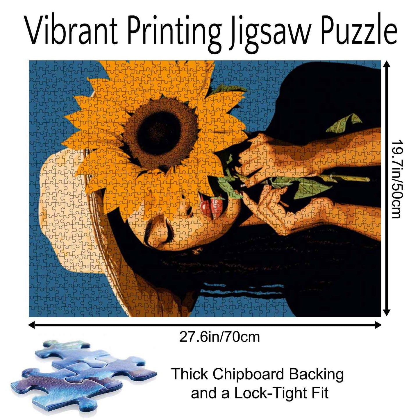 Sunflower Muse Jigsaw Puzzle