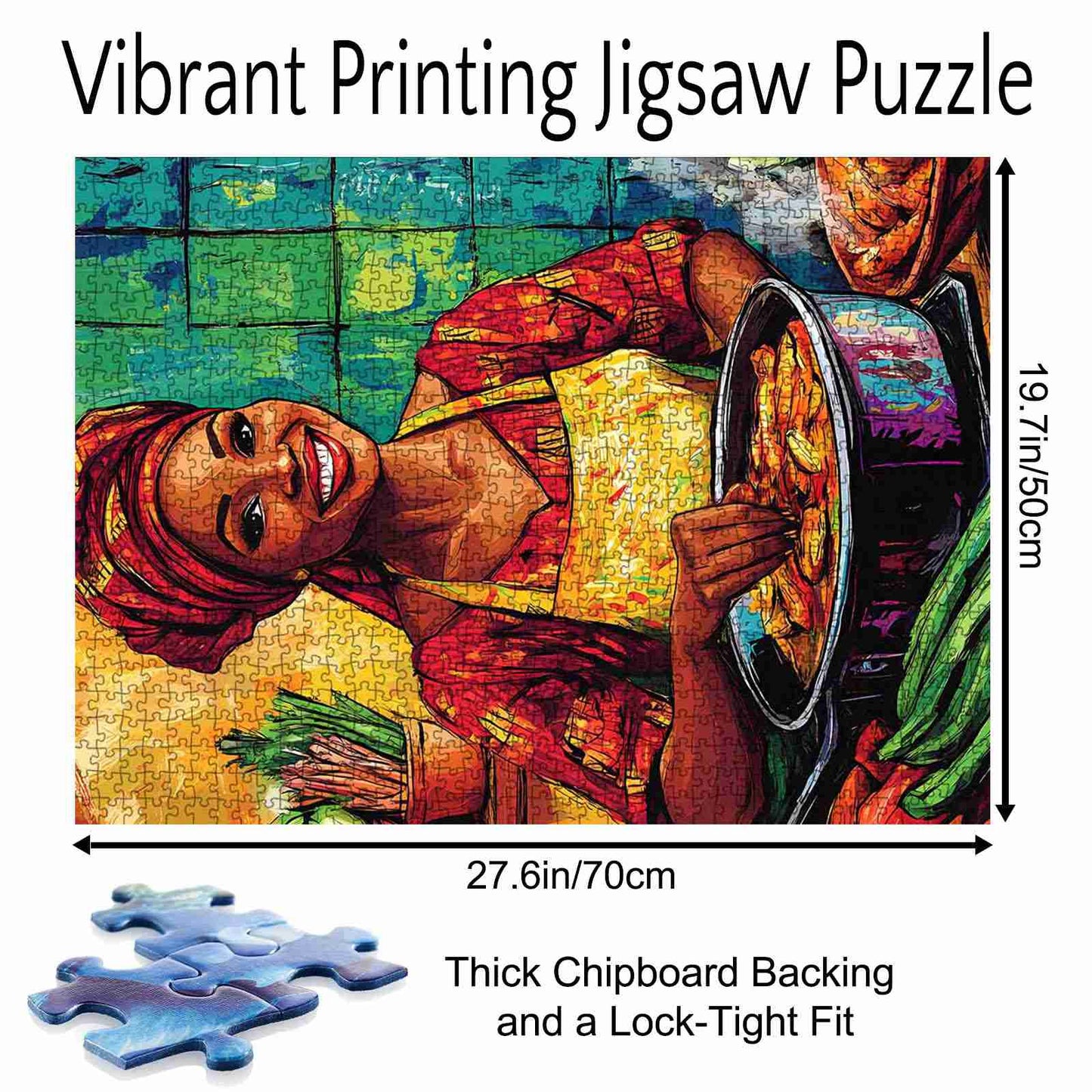 African Home-Cooked Delight Jigsaw Puzzle