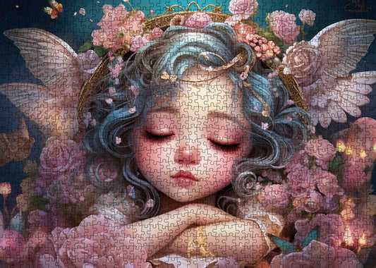 Sleeping Angel Jigsaw Puzzle