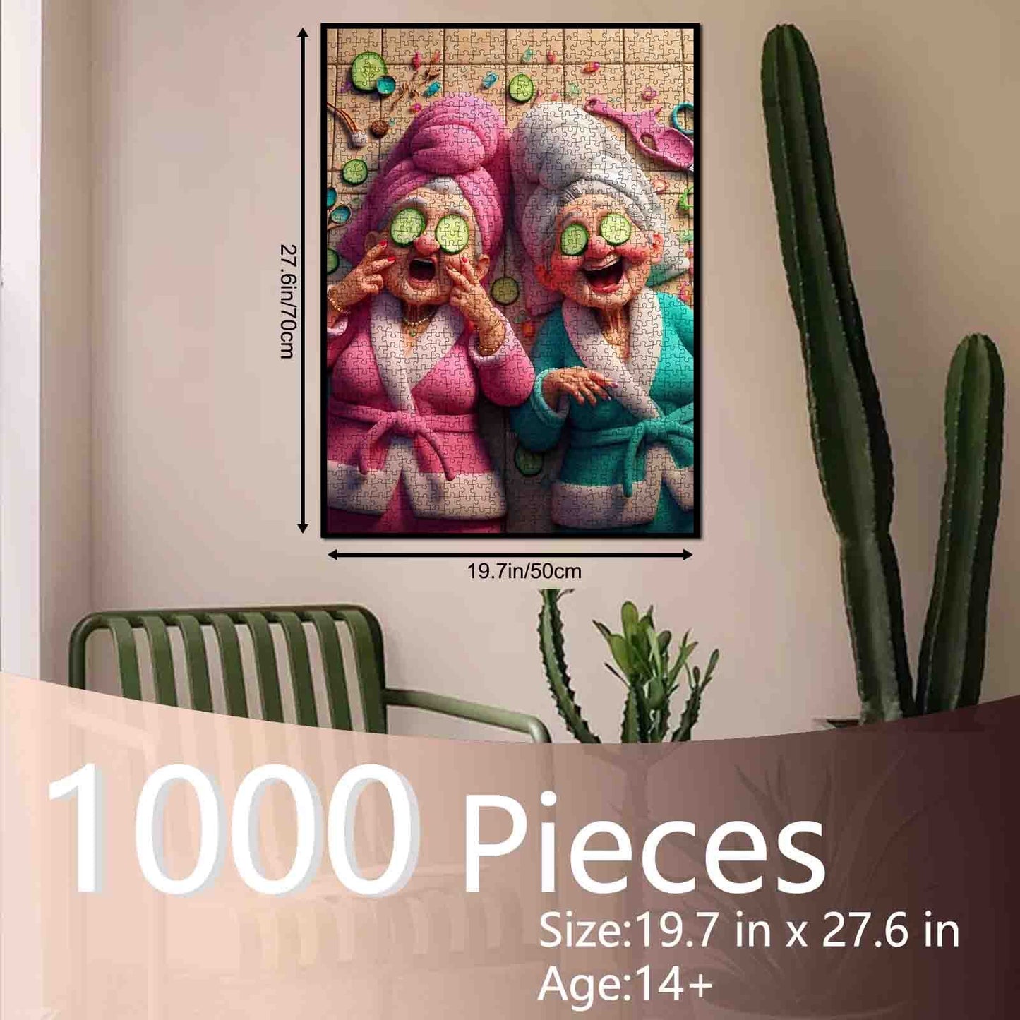 Spa Day Laughs Jigsaw Puzzle