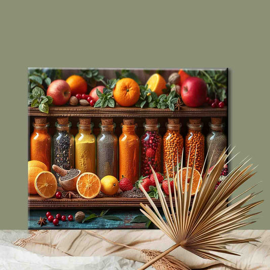 Spice and Citrus Harmony paint by numbers