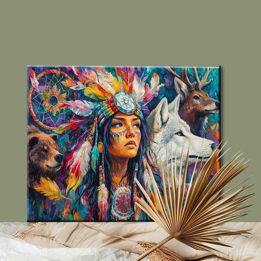 Spirit of the Wild Paint by Numbers