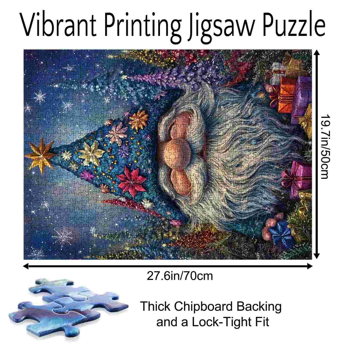 Starry Hat Gnome Jigsaw Puzzle