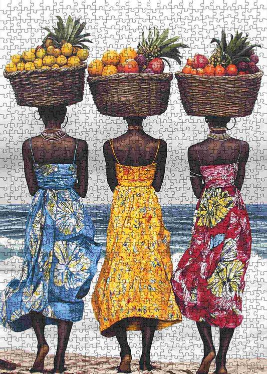Tropical Fruit Carriers Jigsaw Puzzle