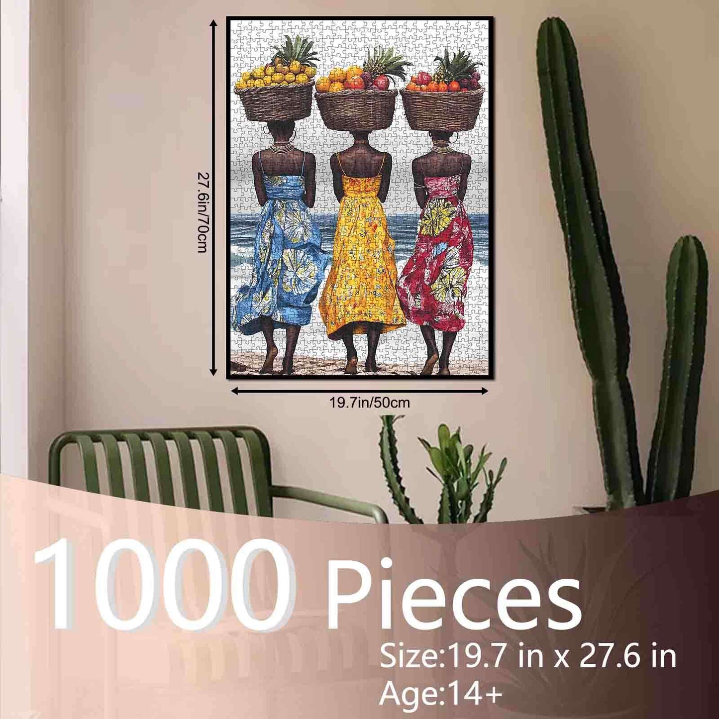 Tropical Fruit Carriers Jigsaw Puzzle