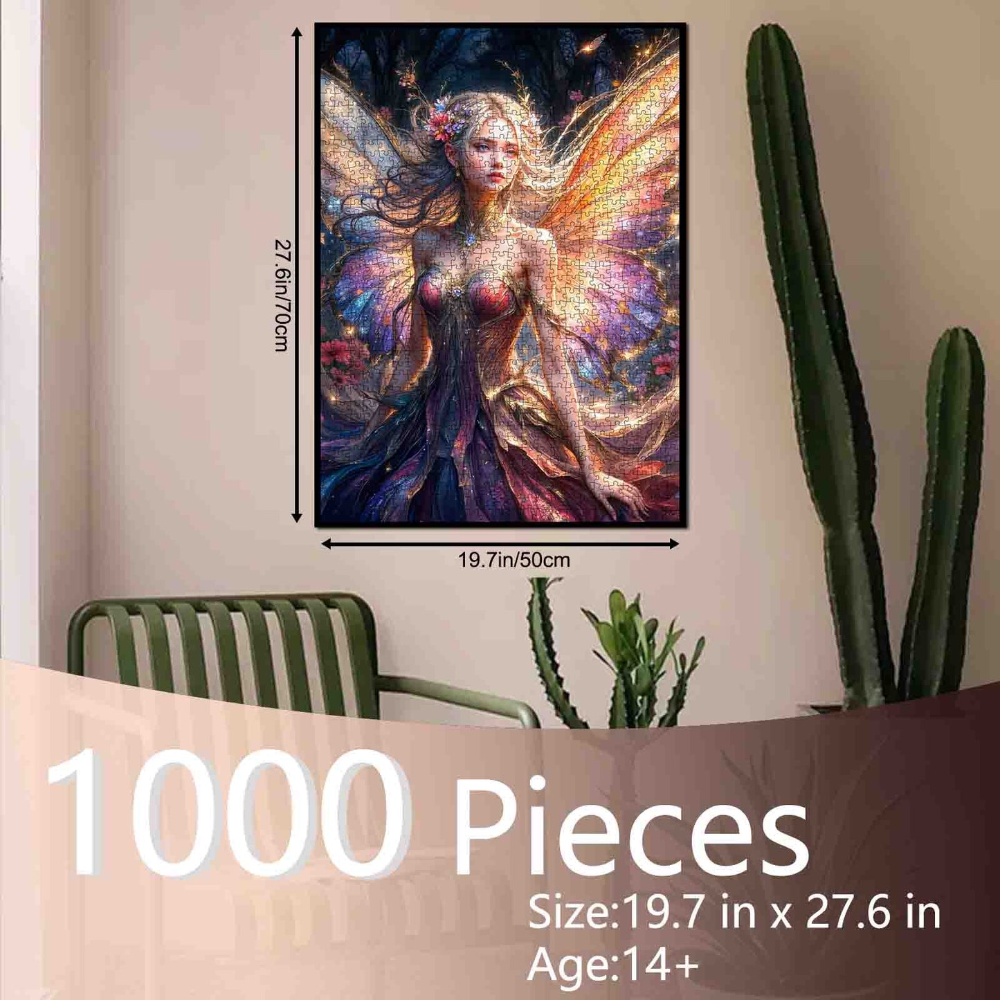 Twilight Fairy Glow Jigsaw Puzzle