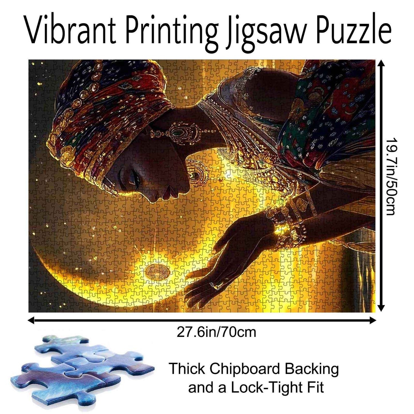 African Elegance Jigsaw Puzzle - Tucocoo