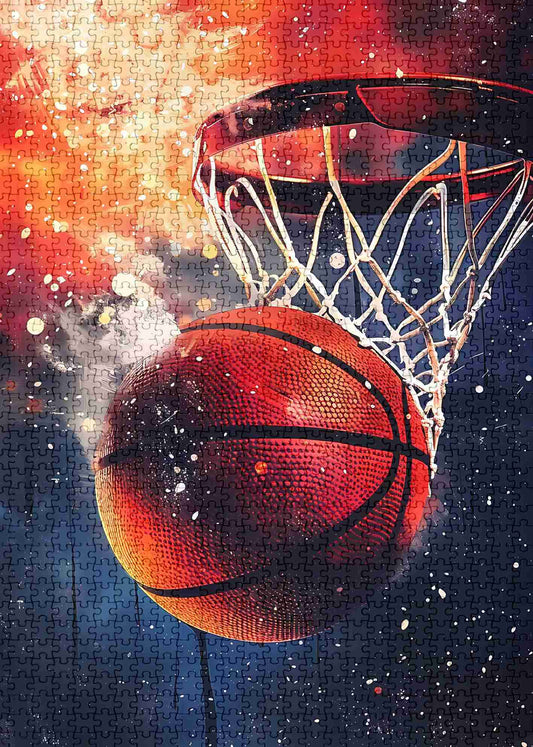 Basketball Slam Dunk Sport Jigsaw Puzzles - Tucocoo