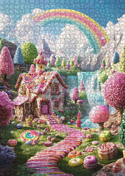Candyland Fantasy Jigsaw Puzzle - Tucocoo