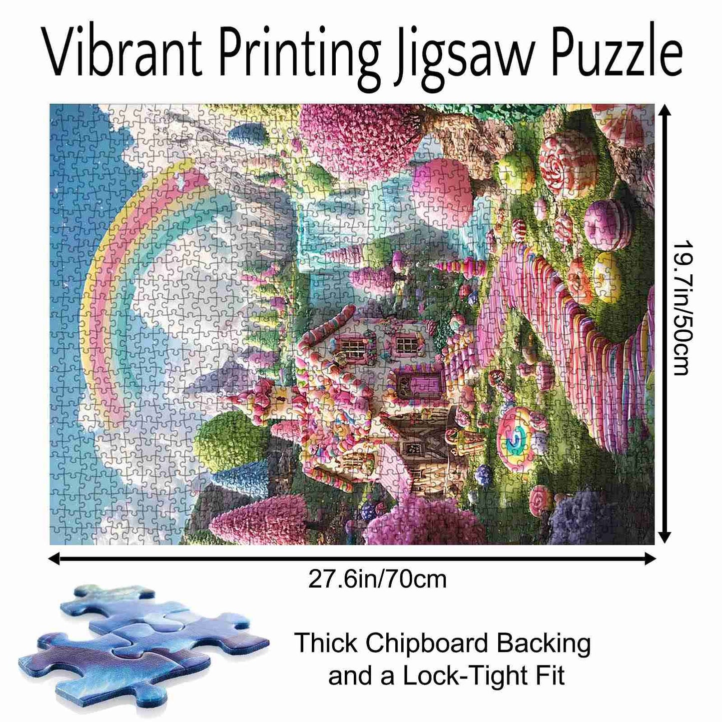 Candyland Fantasy Jigsaw Puzzle - Tucocoo