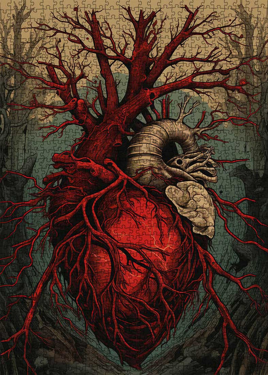 Dark Heart Jigsaw Puzzle - Tucocoo